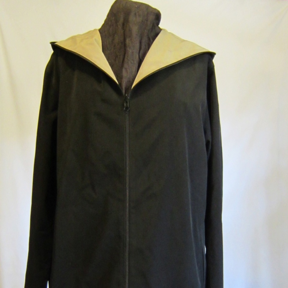 Gallery Reversible Hooded Rain Coat